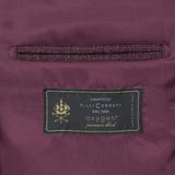 LANIFICIO F.LLI CERRUTI RASPBERRY MELANGE BASKETWEAVE JACKET