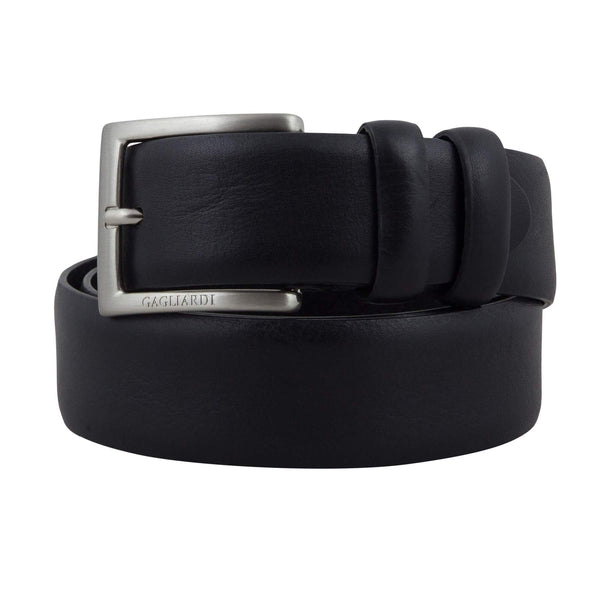 BLACK LEATHER BELT