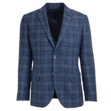 BLUE SUBTLE CHECK JACKET