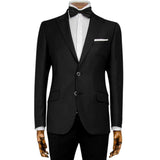 BLACK EVENING JACQUARD DINNER JACKET