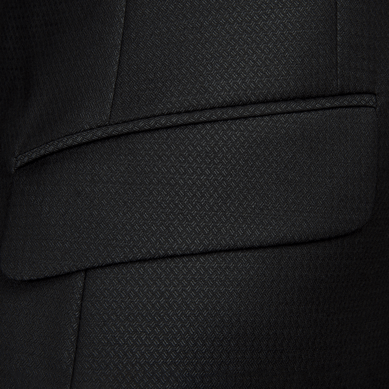 BLACK EVENING JACQUARD DINNER JACKET