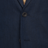 NAVY HERRINGBONE JACKET