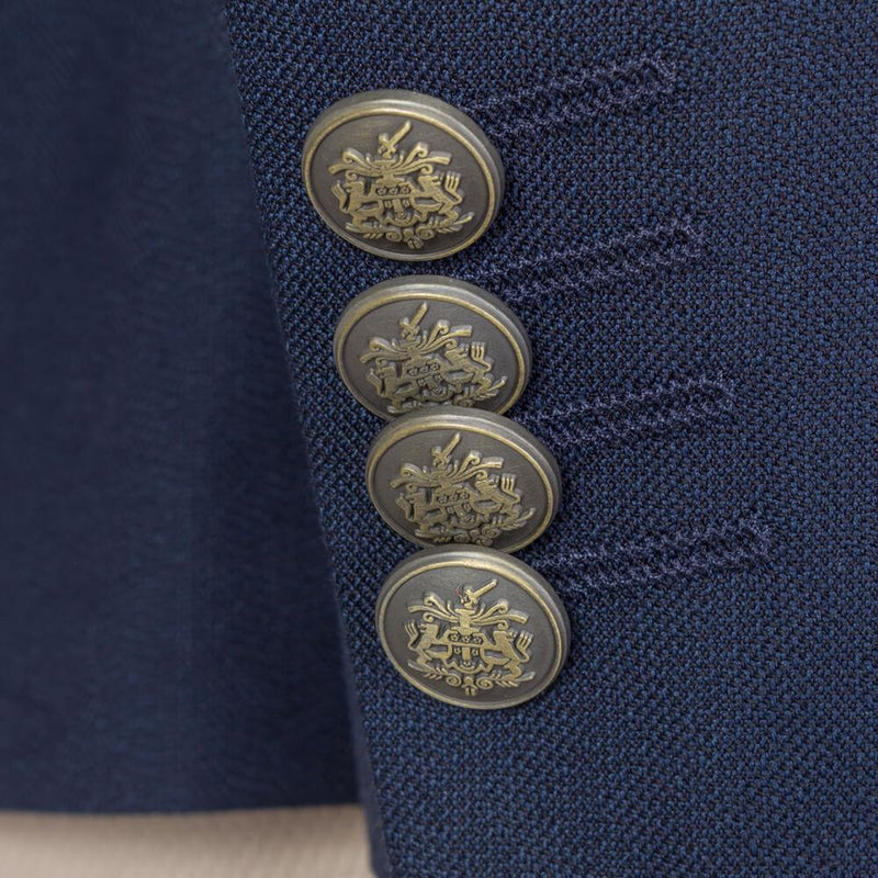 NAVY MICROWEAVE JACKET