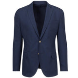 NAVY MICROWEAVE JACKET