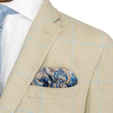 STONE WINDOWPANE CHECK JACKET