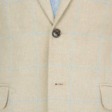 STONE WINDOWPANE CHECK JACKET