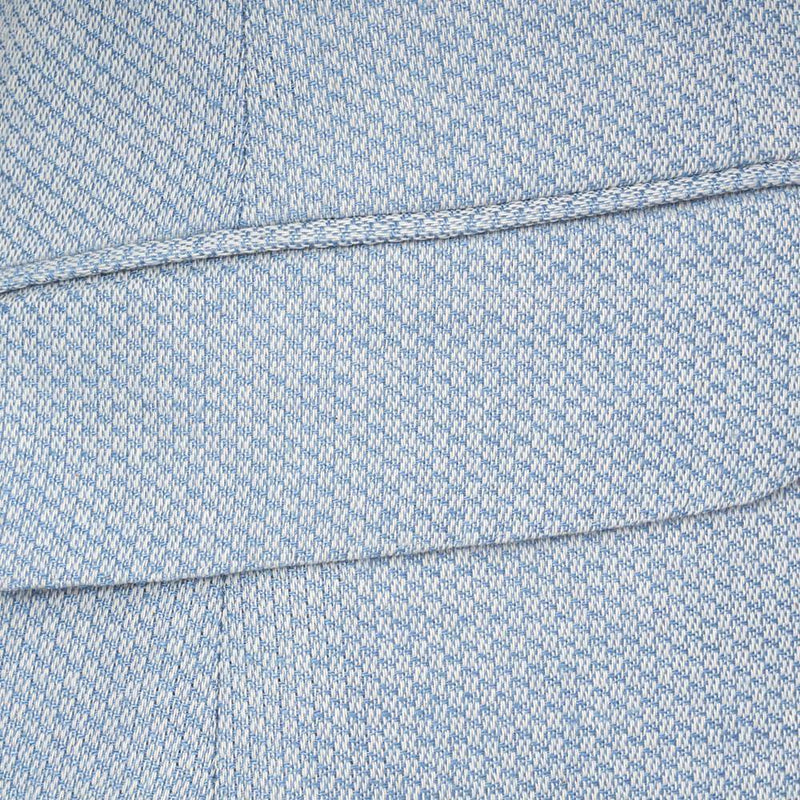 SKY BLUE TEXTURED WEAVE JACKET