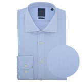 SKY POPLIN CUTAWAY COLLAR NON-IRON