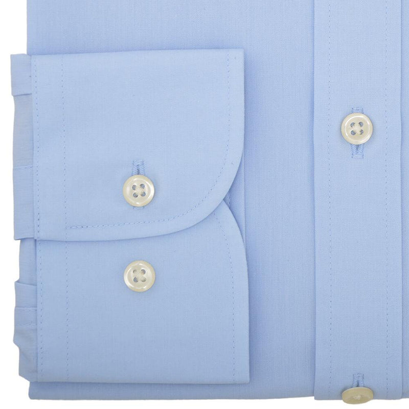 SKY POPLIN CUTAWAY COLLAR NON-IRON