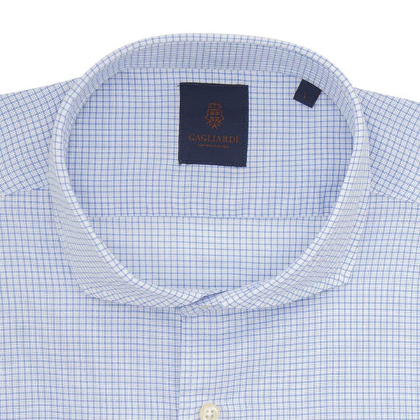 CHEMISE SKY CHECK - SLIM FIT