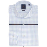 CHEMISE SKY PIN CHECK - SLIM