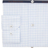 CHEMISE SKY PIN CHECK - SLIM