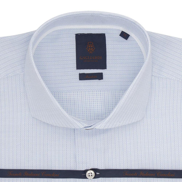 CHEMISE SKY BOX WEAVE - SLIM