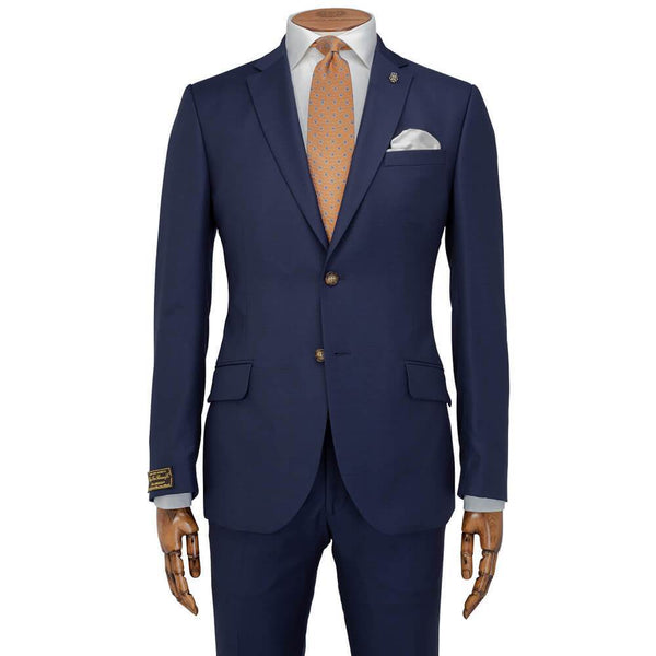 LANIFICIO ING. LORO PIANA BLUE MICRO WEAVE SUIT