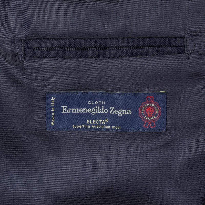 ERMENEGILDO ZEGNA NAVY MICROWEAVE