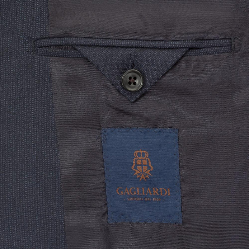 Ermenegildo ZEGNA "Navy Chevron"