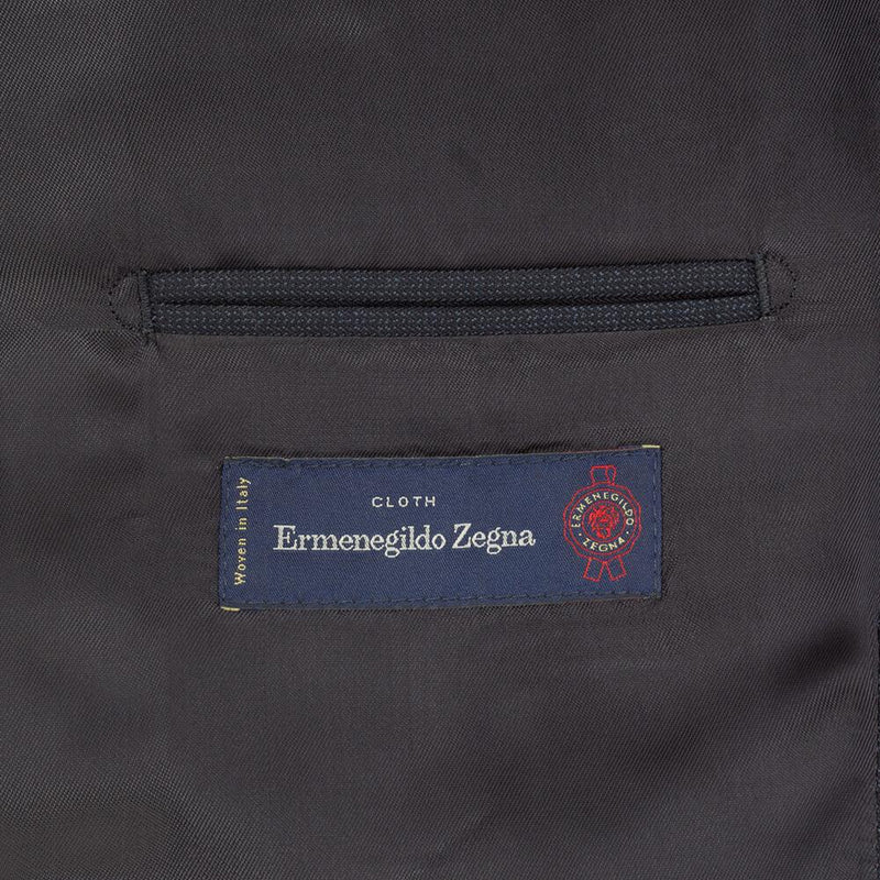 Ermenegildo ZEGNA "Navy Chevron"