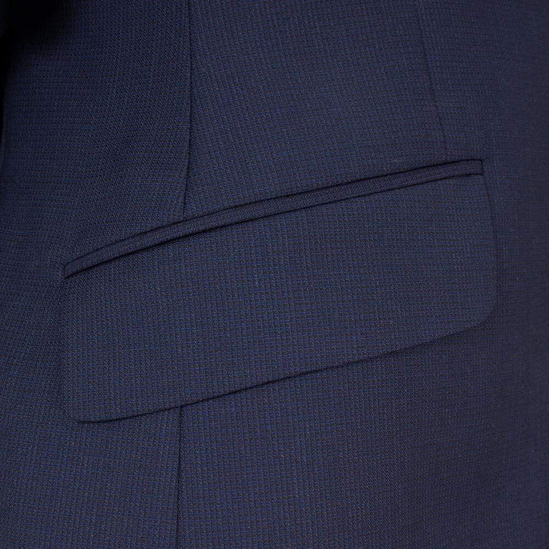 ERMENEGILDO ZEGNA NAVY MICROWEAVE