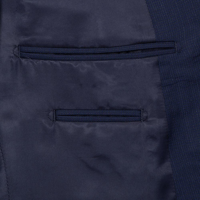 ERMENEGILDO ZEGNA NAVY MICROWEAVE