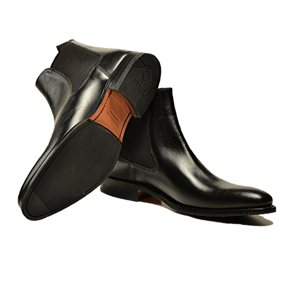 Chelsea Boots en cuir Noir