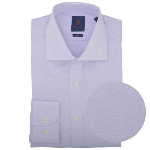 Chemise mauve (Chevrons)